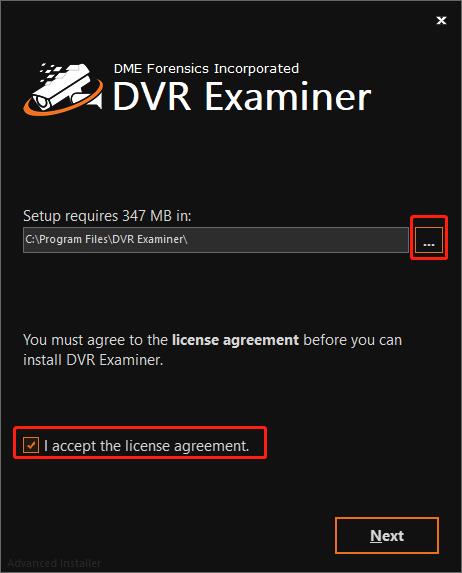 DVR Examiner